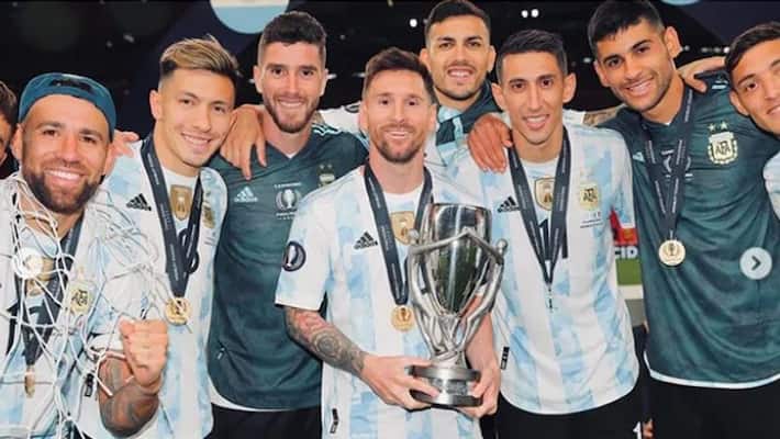 AFA officialy unvield the jersey of Lionel Messi Argentina Football team for Fifa World Cup Qatar 2022 spb AFA officialy unvield the jersey of Lionel Messi Argentina Football team for Fifa World Cup Qatar 2022 spb