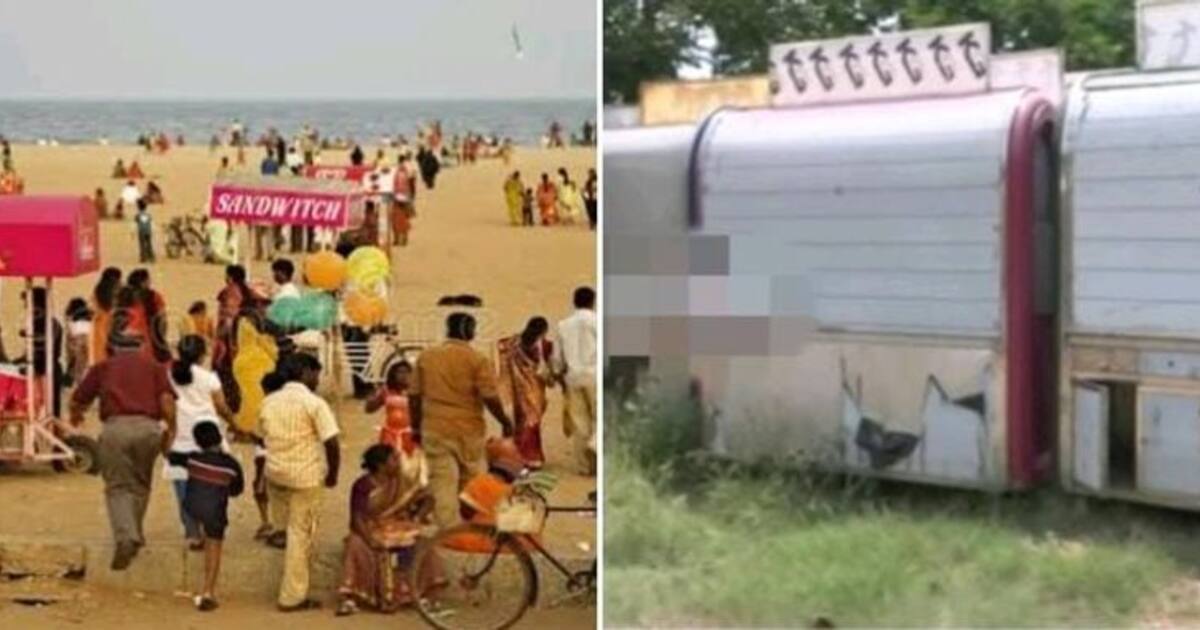 மெரினா கடற்கரையில்  நவீன கடைகள்..!சுடுகாட்டில் சீரழியும் அவலம், அதிமுக திட்டத்தை புறக்கணிக்கிறதா திமுக..?