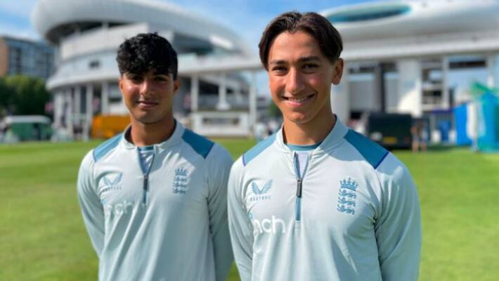 England vs New Zealand 2022 Bengali cricketer Robin Das fielded for england in first Test at Lords spb England vs New Zealand 2022 Bengali cricketer Robin Das fielded for england in first Test at Lords spb