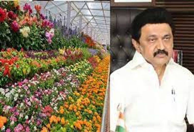 Chennai flower exhibition for 3 days 