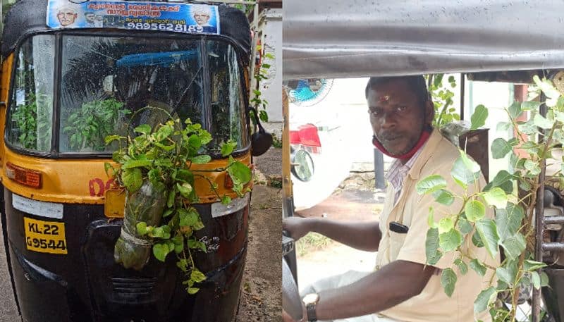 Anils autorickshaw from Chempazhanthi is autorickshaw driver who loves nature