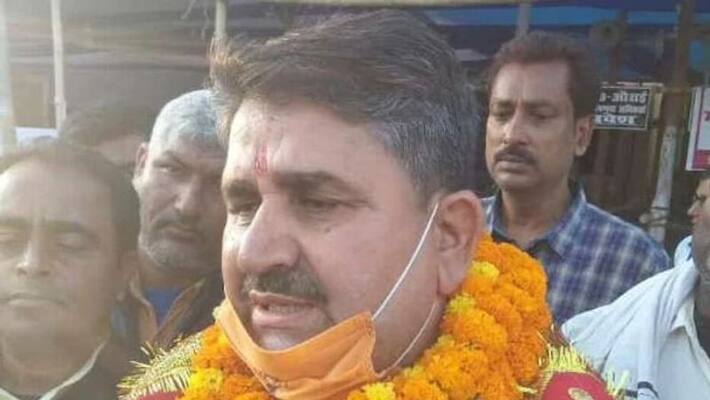 In a viral video, a minister from Bihar claims that you are all alive as a result of PM Modi. In a viral video, a minister from Bihar claims that you are all alive as a result of PM Modi.