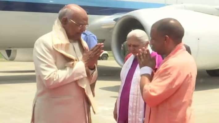 president ram nath kovind governer anandiben patel cm yogi adityanath visit vrindavan banke bihari temple president ram nath kovind governer anandiben patel cm yogi adityanath visit vrindavan banke bihari temple