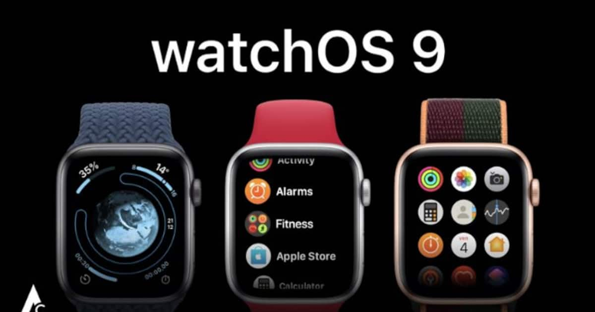 apple watch se watch os 9