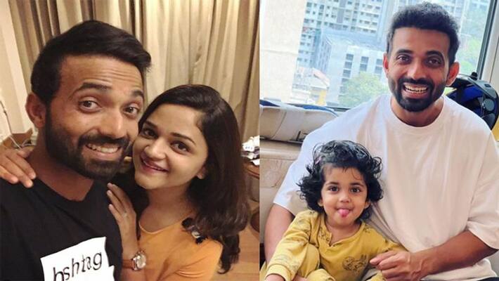 Indian Cricketer Ajinkya Rahane is going to be father for 2nd time next October spb Indian Cricketer Ajinkya Rahane is going to be father for 2nd time next October spb