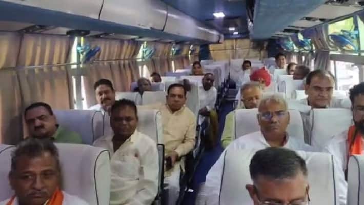 Rajya Sabha elections 2022 after congress BJP MLAs in rajasthan also sent for training at resort sca Rajya Sabha elections 2022 after congress BJP MLAs in rajasthan also sent for training at resort sca
