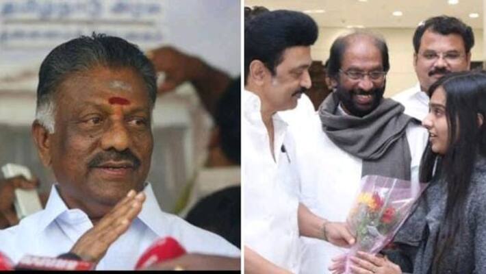 AIADMK coordinator OPS has urged the Tamil Nadu government to take appropriate action for the education of students affected by the Ukraine war AIADMK coordinator OPS has urged the Tamil Nadu government to take appropriate action for the education of students affected by the Ukraine war