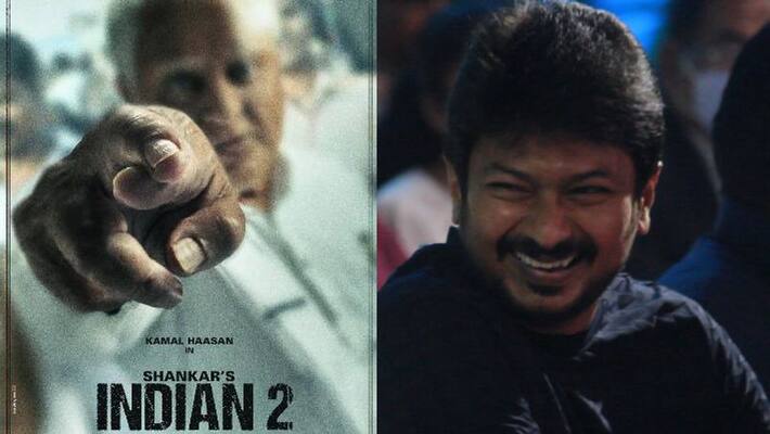 Udhayanidhi stalin planning to help kamalhaasan's Indian 2 makers to resume shoot Udhayanidhi stalin planning to help kamalhaasan's Indian 2 makers to resume shoot