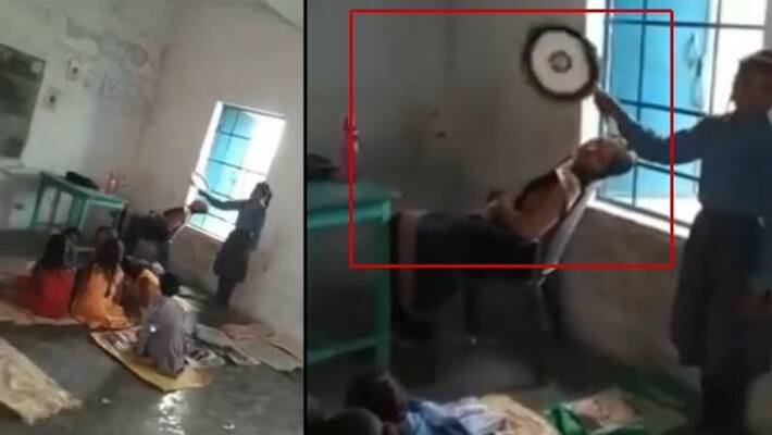 Bihar student fans teacher as she sleeps in class, video sparks outrage online Bihar student fans teacher as she sleeps in class, video sparks outrage online
