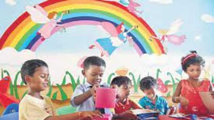 LKG- UKG classes in Anganwadi centers - school education Explain LKG- UKG classes in Anganwadi centers - school education Explain