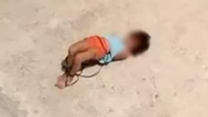 Delhi woman ties daughter on roof in scorching heat for not doing homework vva Delhi woman ties daughter on roof in scorching heat for not doing homework vva