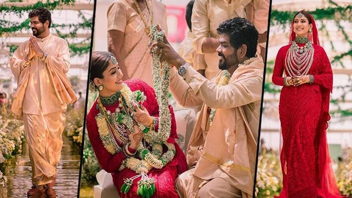 Nayanthara-Vignesh Shivan wedding: Couple shares first set of pics as bride and groom