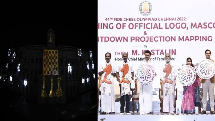 tamil nadu cm mk stalin unveils 44th chess olympiad logo and starts countdown tamil nadu cm mk stalin unveils 44th chess olympiad logo and starts countdown