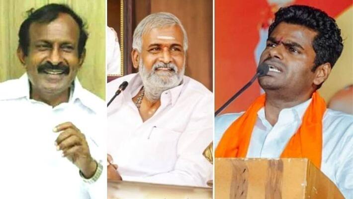 Bjp state president Annamalai speech against DMK ministers Sekar babu and Muthusamy at Namakkal Bjp meeting Bjp state president Annamalai speech against DMK ministers Sekar babu and Muthusamy at Namakkal Bjp meeting