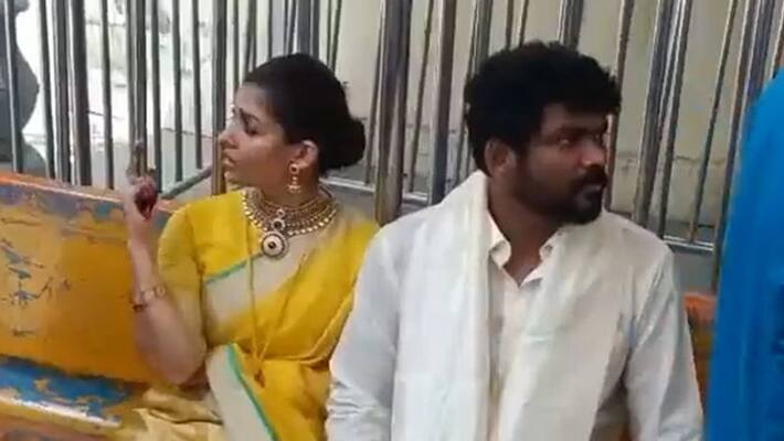Nayanthara - Vignesh Shivan team entered Thirupathi temple with cheppals and the devasthanam has given an explanation Nayanthara - Vignesh Shivan team entered Thirupathi temple with cheppals and the devasthanam has given an explanation