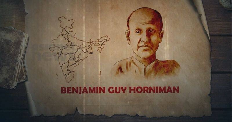 british journalist horniman suffered lot for Indian independence