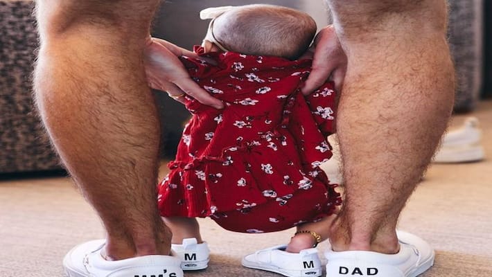 Priyanka Chopra gifted matching sneakers to her husband and daughter, check out photos anbsd Priyanka Chopra gifted matching sneakers to her husband and daughter, check out photos anbsd