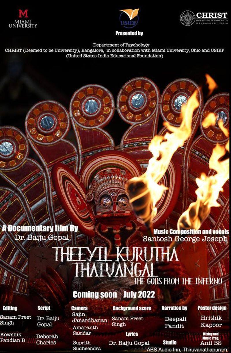 Kanalattam a song from documentary The Gods from the Inferno 