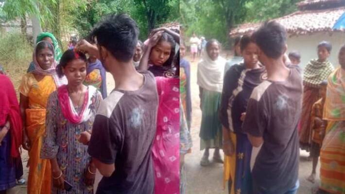 Jharkhand groom marries 2 women in 1 ceremony Jharkhand groom marries 2 women in 1 ceremony