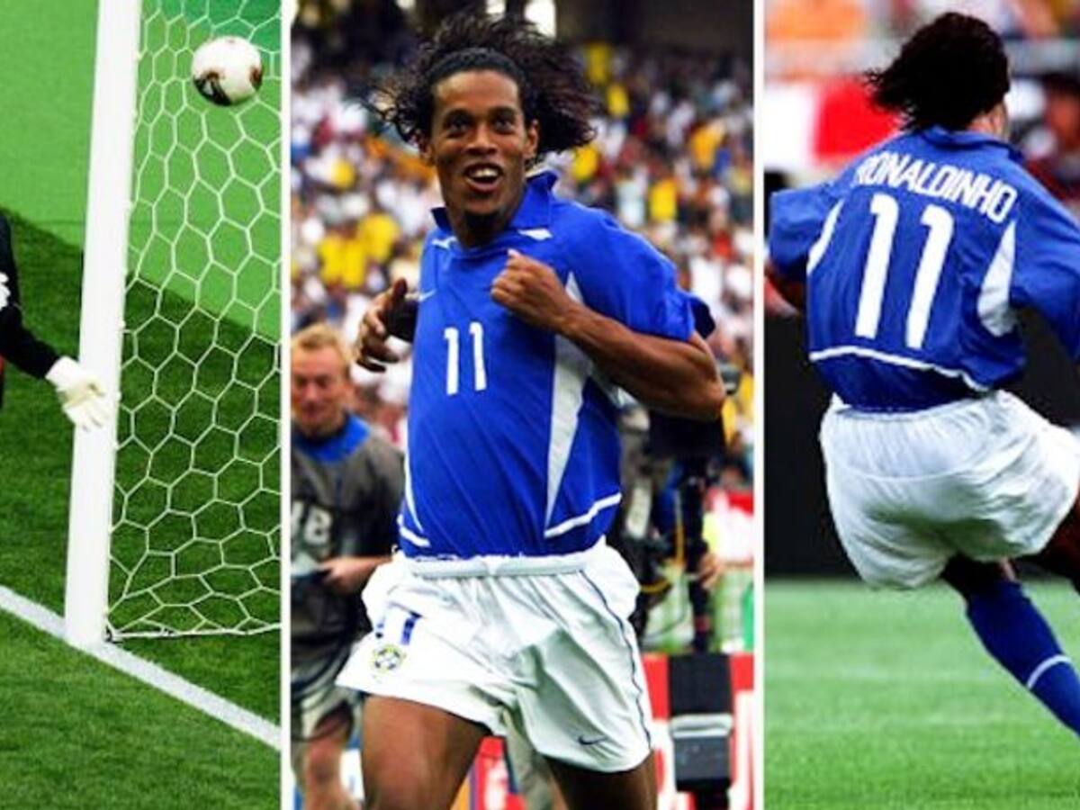 Ronaldinho: England World Cup 2002 goal my best ever