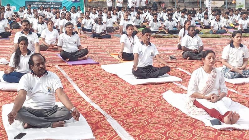 International Yoga Day celebrations held 75 prominent heritage spots 