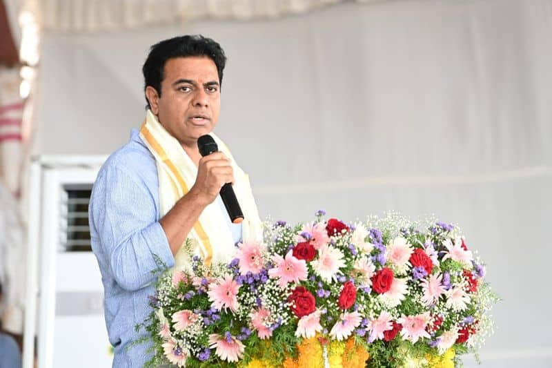 Every Indian owes Rs. 1.25 lakh, according to KTR, who responds to FM's Telangana jab.
