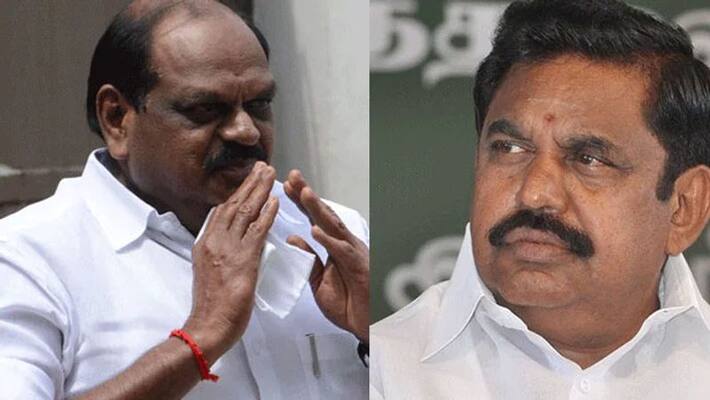 Edappadi Palanisamy vacated the Vaithilingam tent Edappadi Palanisamy vacated the Vaithilingam tent