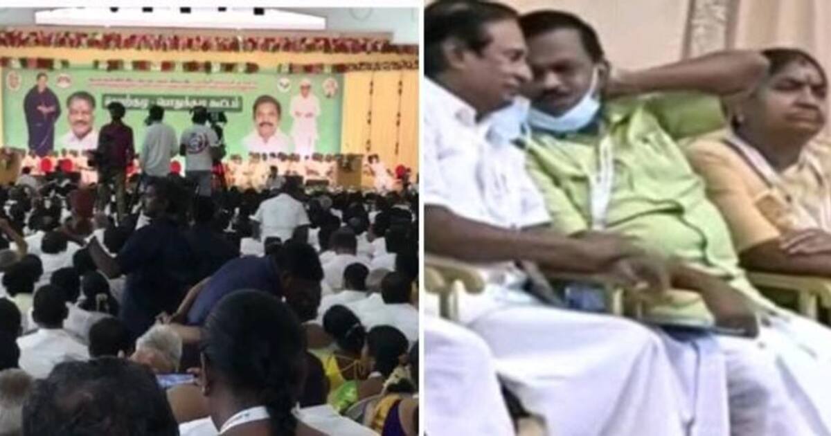 பொதுக் குழுவில் இருந்து வெளியே செல்லுங்கள்..! அரங்கிற்கு வந்த ஓபிஎஸ்க்கு எதிர்ப்புத் தெரிவித்த உறுப்பினர்கள்