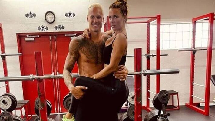 basketball player Janis Timma wife Anna Sedokova share bedroom secret dva basketball player Janis Timma wife Anna Sedokova share bedroom secret dva