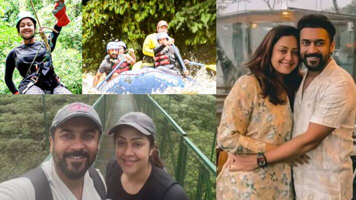 Actor Suriya enjoys his family vaccation in costa rica with jyothika Actor Suriya enjoys his family vaccation in costa rica with jyothika
