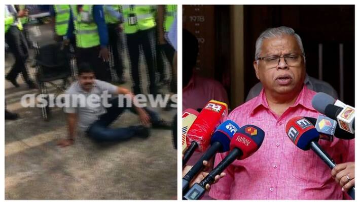 Flight protest, accused dont deserve bail says MV Jayarajan Flight protest, accused dont deserve bail says MV Jayarajan