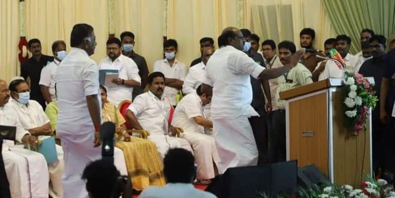 EPS has ordered not to talk about OPS in Tamil Nadu assembly meeting