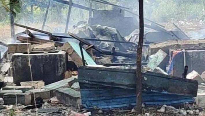 Fireworks factory accident in Cuddalore - 3 death Fireworks factory accident in Cuddalore - 3 death
