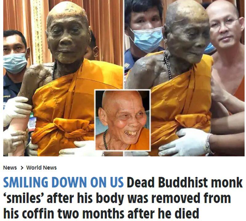 201 year old buddhist monk still alive Fake Post Resurfaces Again fact check report