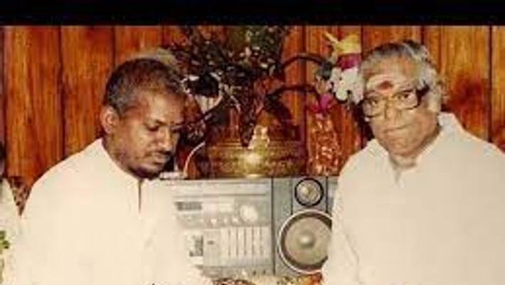 ms viswanathan and ilaiyaraaja in mella thiranthathu kathavu ms viswanathan and ilaiyaraaja in mella thiranthathu kathavu
