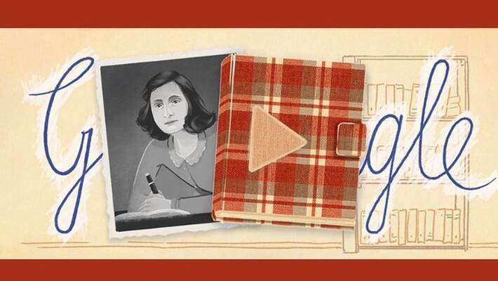 Google doodle honors Anne Frank to celebrate 75th birthday of the diary of Anne Frank ABSC Google doodle honors Anne Frank to celebrate 75th birthday of the diary of Anne Frank ABSC