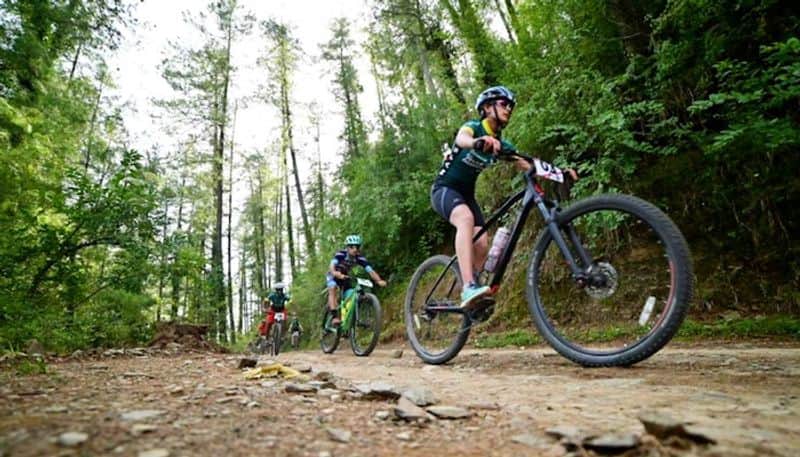 MTB Himachal Janjehli 2022 1st Edition: 54 riders cover over 80 kms in Stage 1 of mountain biking race snt