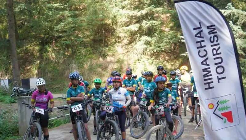 MTB Himachal Janjehli 2022 1st Edition: 54 riders cover over 80 kms in Stage 1 of mountain biking race