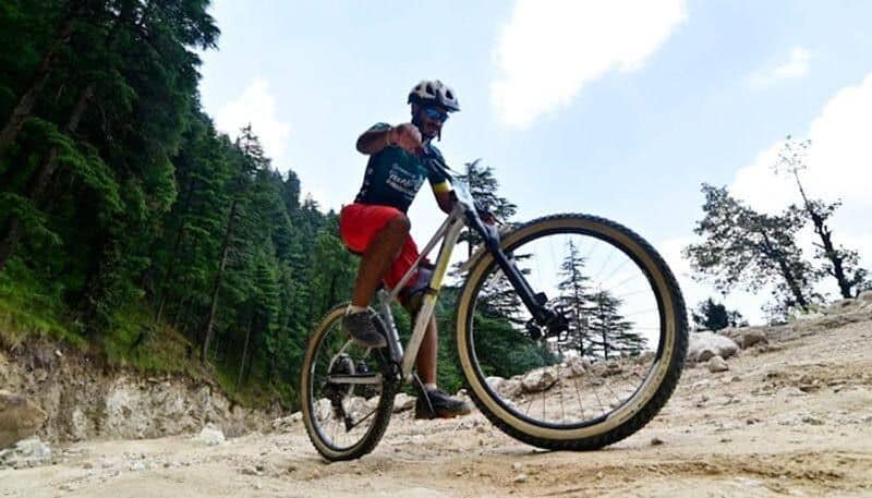 48 riders across country participated in Stage 2 of MTB Himachal Janjehli mountain biking race 2022 ckm
