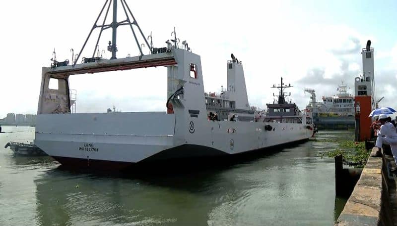 Kochin Shipyard handed over two indigenously built electric barges to Norway