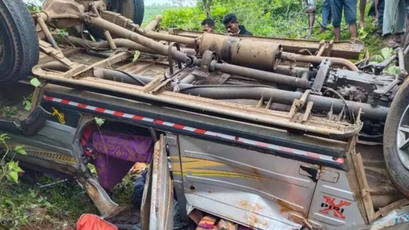 Seven members of the same family were killed in a road accident in Belgaum district of Karnataka