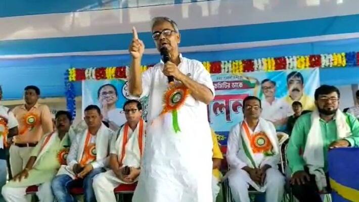 Sneer at new TMC workers Controversial comment by Ashish Banerjee of Birbhum bsm Sneer at new TMC workers Controversial comment by Ashish Banerjee of Birbhum bsm