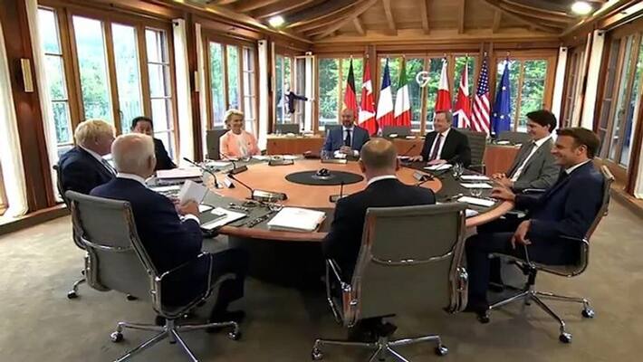 G7 summit Leader detail 600 billion dollars plan to rival China Belt and Road initiative vva G7 summit Leader detail 600 billion dollars plan to rival China Belt and Road initiative vva