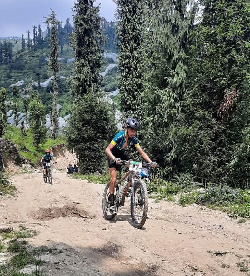 43 riders cover 3.5 km in final stage of mountain biking race in MTB Himachal Janjehli 2022 1st Edition