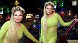 Rakhi Sawant attends a store launch with beau Adil