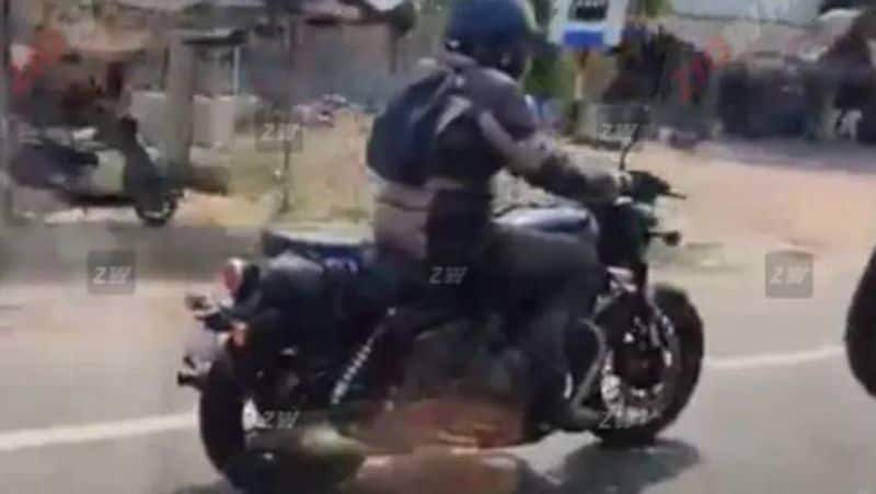 Royal Enfield Shotgun 650 Spotted Again In India
