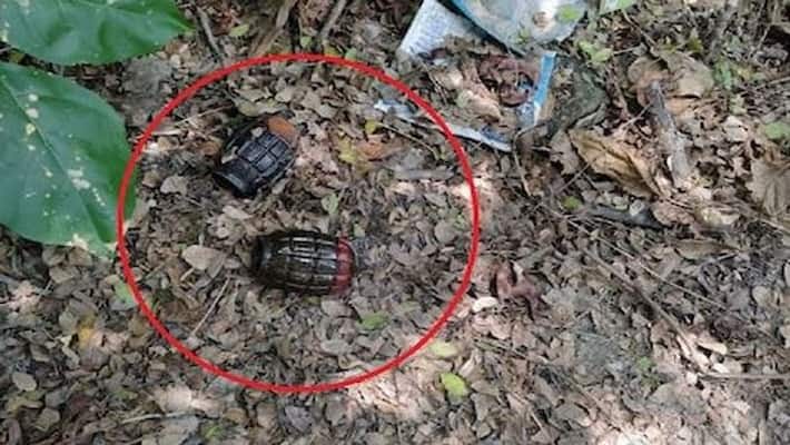 Ayodhya Hand grenades found scattered like fruits near drain Military Intelligence team reached immediately after getting information Ayodhya Hand grenades found scattered like fruits near drain Military Intelligence team reached immediately after getting information