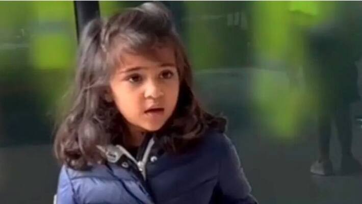 Ind vs Eng Rohit Sharma s daughter samaira give health update of Indian captain see viral video spb Ind vs Eng Rohit Sharma s daughter samaira give health update of Indian captain see viral video spb