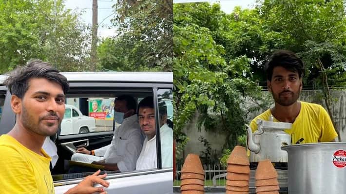 Rjd fan open tea shop rjd fan chaiwala in patna tej pratap yadav pwt Rjd fan open tea shop rjd fan chaiwala in patna tej pratap yadav pwt