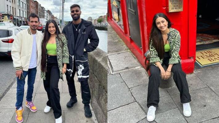 India vs Ireland 2nd T20I: dhanashree verma shares photo with yuzvendra chahal and Hardik Pandya from dublin dva India vs Ireland 2nd T20I: dhanashree verma shares photo with yuzvendra chahal and Hardik Pandya from dublin dva